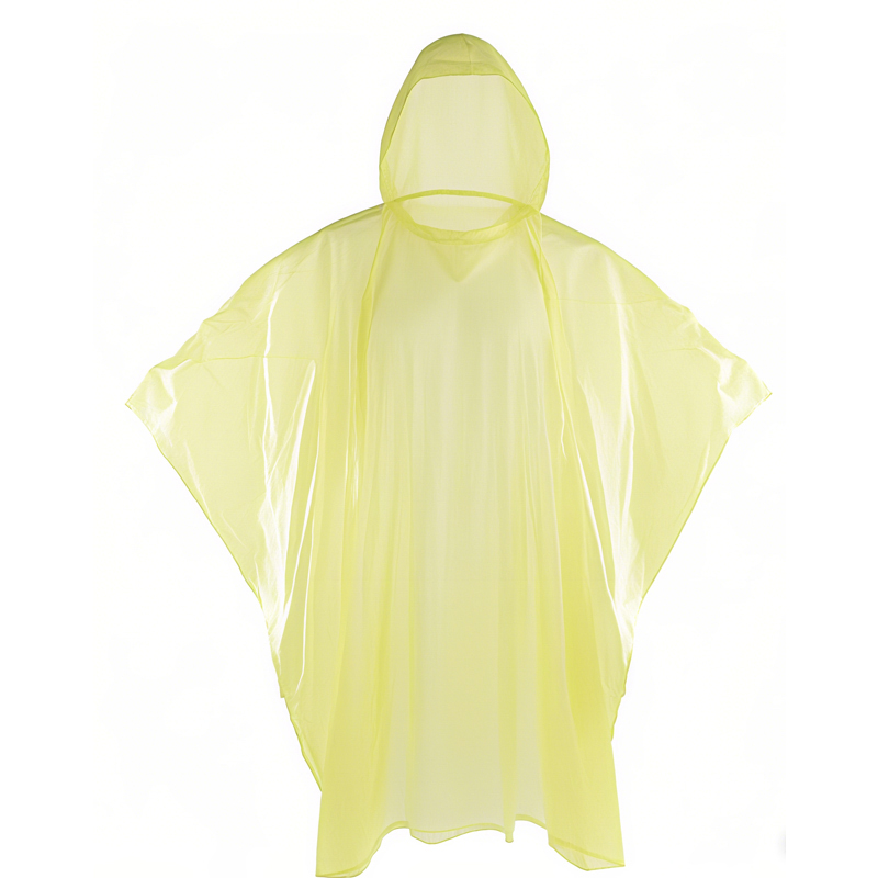 Customized Color Rain Against Waterproof Ponchos PE Ponchos for outdoor