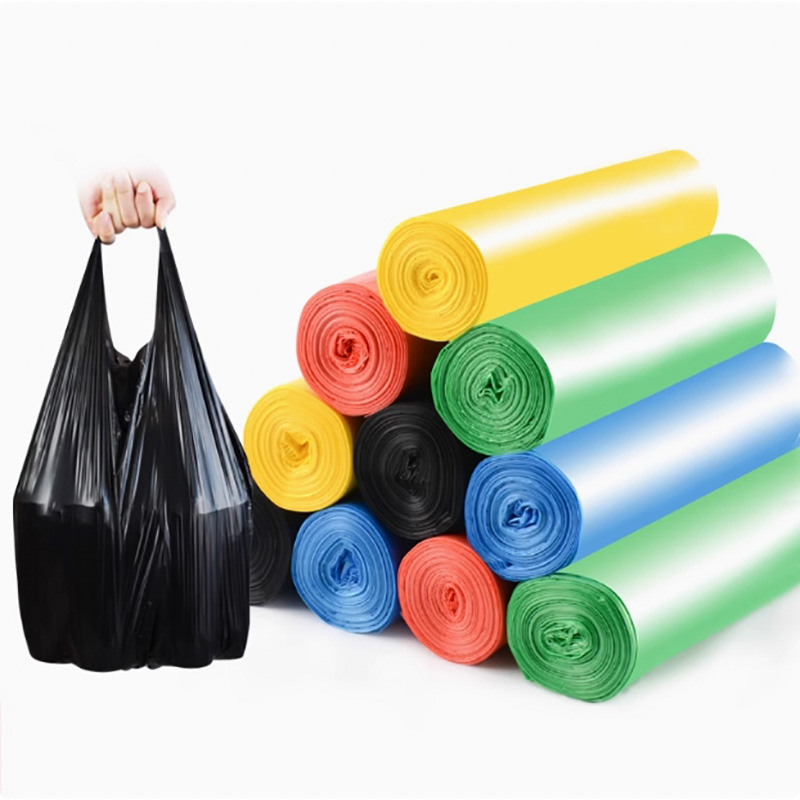 HDPE/LDPE Garbage Bag Trash Bag T-Shirt Bag