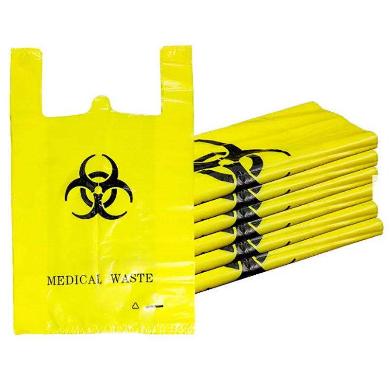  Customizable T-shirt medical waste bags, available in various sizes. Various capacities